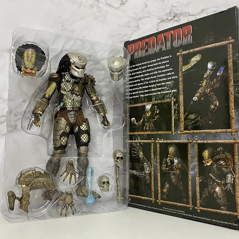 NECA Jungle Hunter Predator Action Figure - Ultimate Collector's Edition